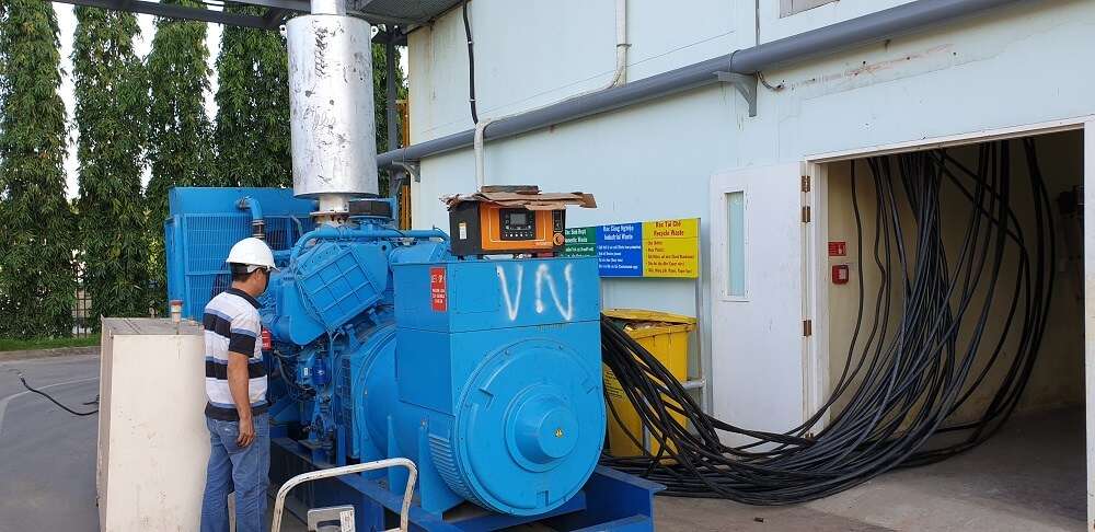 Dịch vụ bảo trì cơ điện, cho thuê máy phát điện cho nhà máy giấy và xi măng