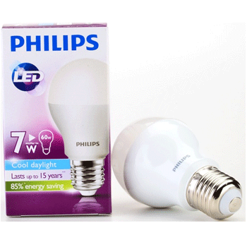 ﻿﻿Bóng đèn Led Philips 7W đui E27